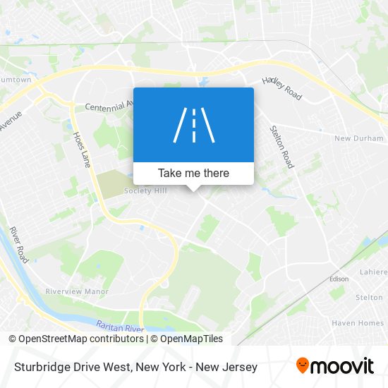 Mapa de Sturbridge Drive West