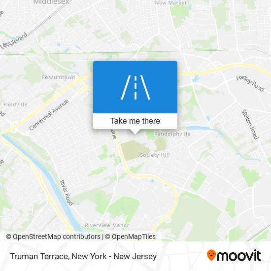 Truman Terrace map
