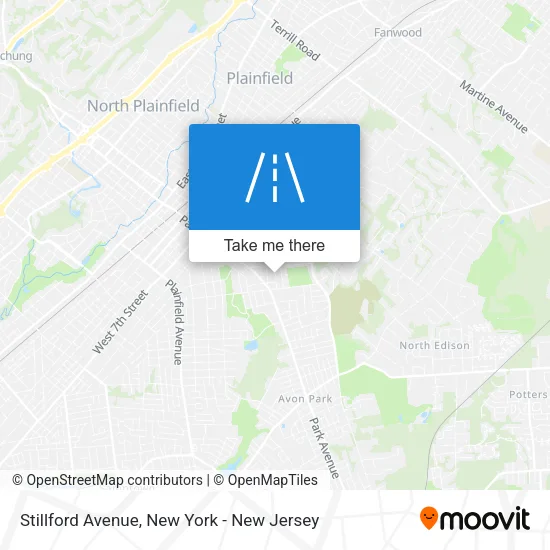 Stillford Avenue map