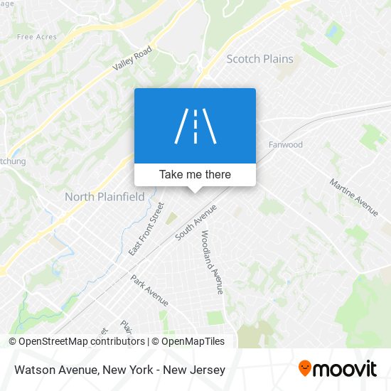 Mapa de Watson Avenue