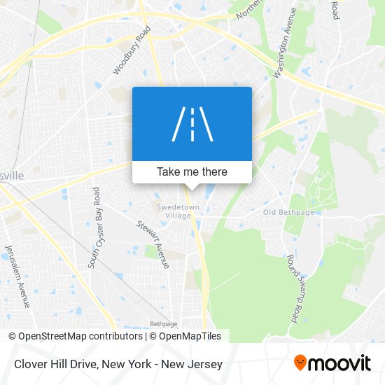 Clover Hill Drive map