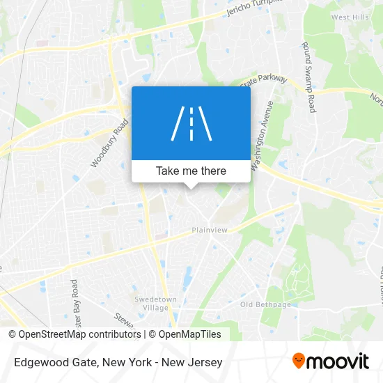 Edgewood Gate map