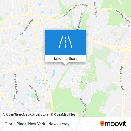 Gloria Place map