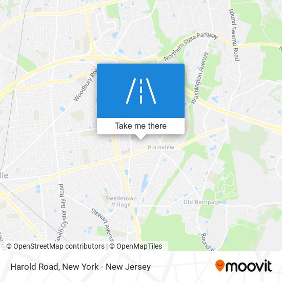 Harold Road map