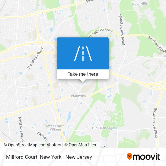 Mapa de Millford Court