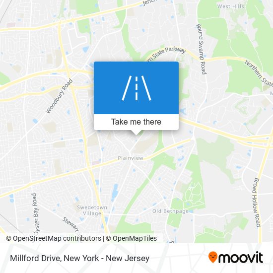 Mapa de Millford Drive