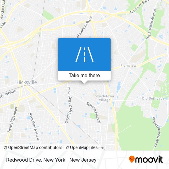 Mapa de Redwood Drive
