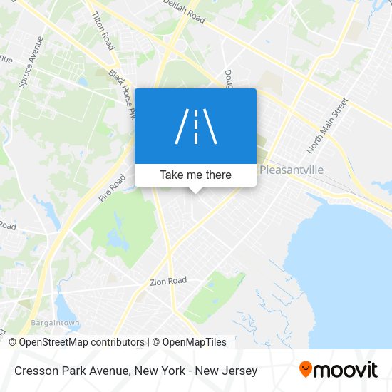 Mapa de Cresson Park Avenue