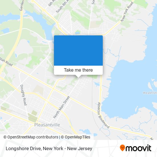 Mapa de Longshore Drive
