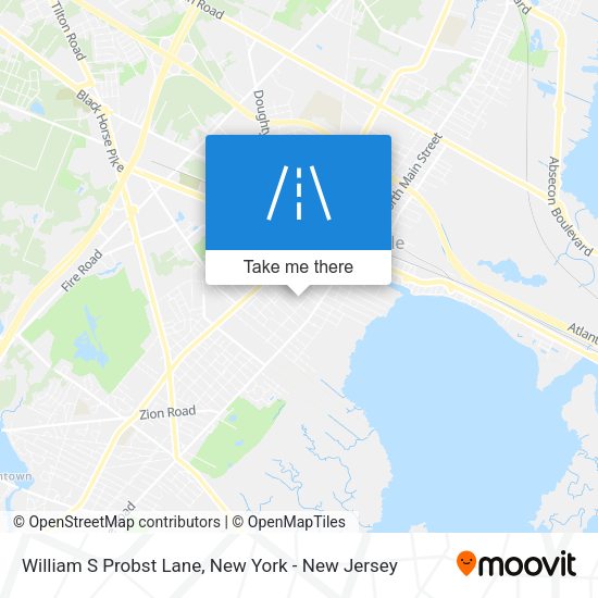 Mapa de William S Probst Lane