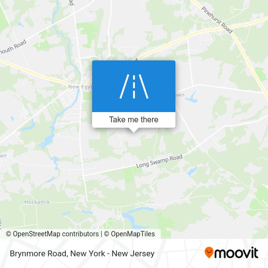 Brynmore Road map