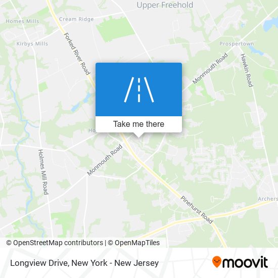 Longview Drive map