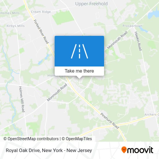 Mapa de Royal Oak Drive