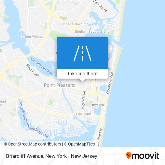 Briarcliff Avenue map
