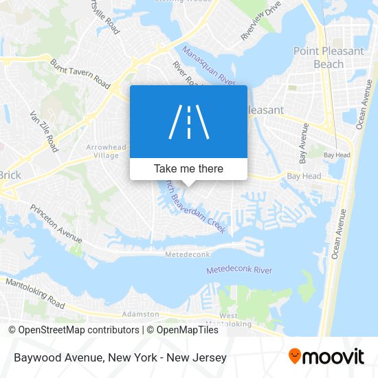 Mapa de Baywood Avenue