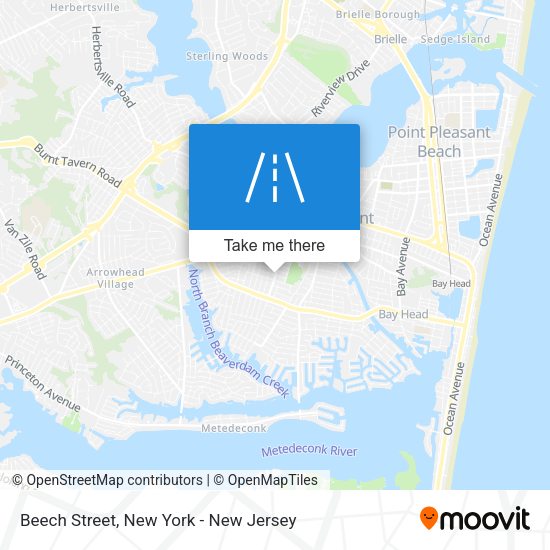 Mapa de Beech Street