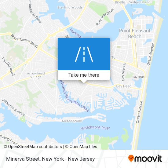 Mapa de Minerva Street