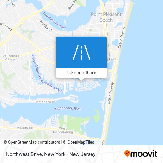 Mapa de Northwest Drive