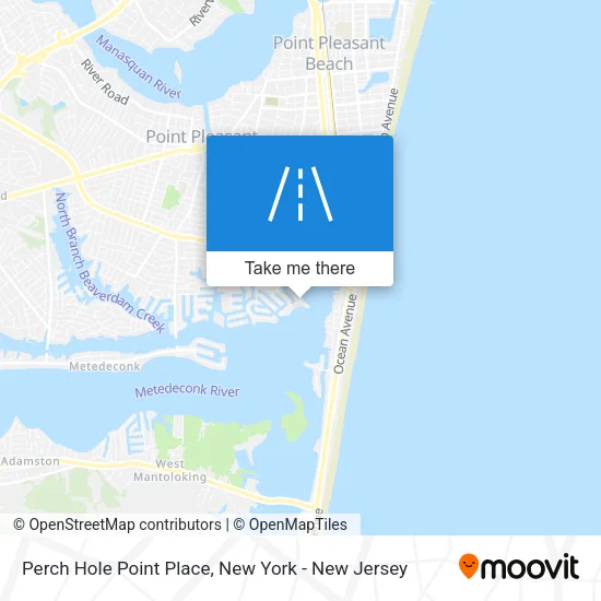 Mapa de Perch Hole Point Place