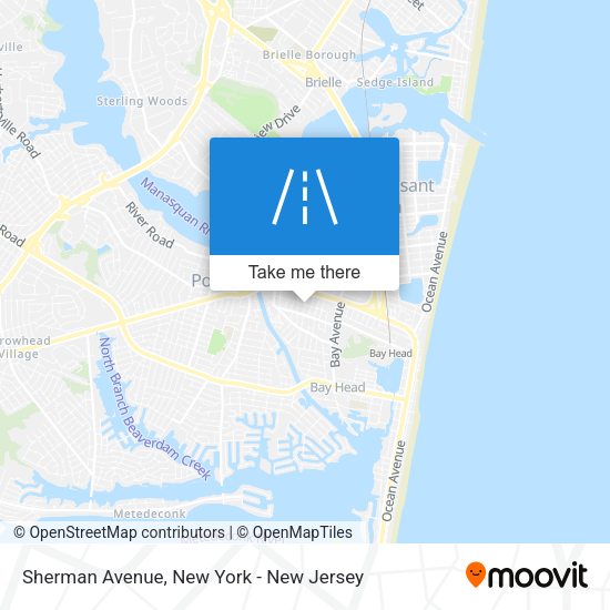 Mapa de Sherman Avenue