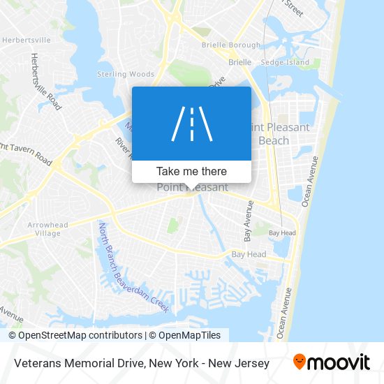 Veterans Memorial Drive map