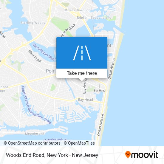 Mapa de Woods End Road