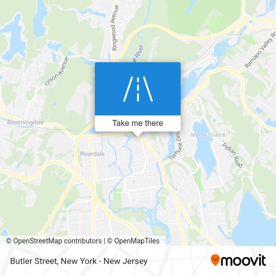 Mapa de Butler Street