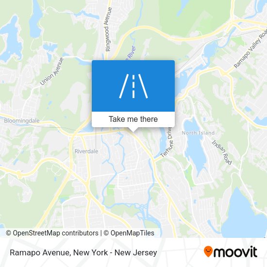 Mapa de Ramapo Avenue