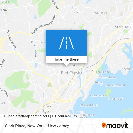 Mapa de Clark Place