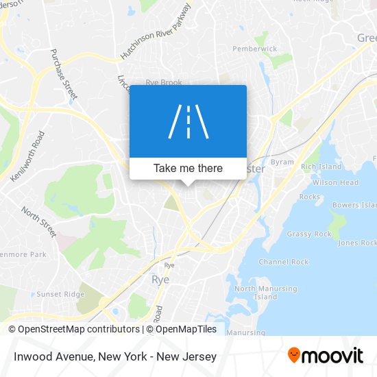 Mapa de Inwood Avenue