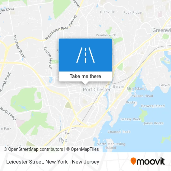 Mapa de Leicester Street