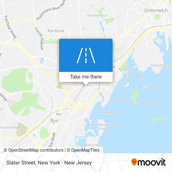 Slater Street map