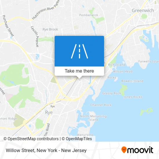 Willow Street map