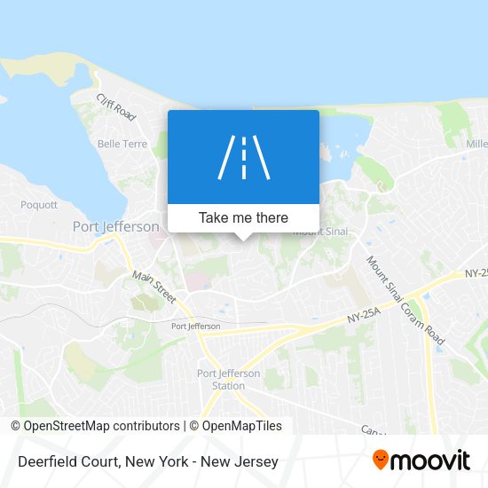 Mapa de Deerfield Court