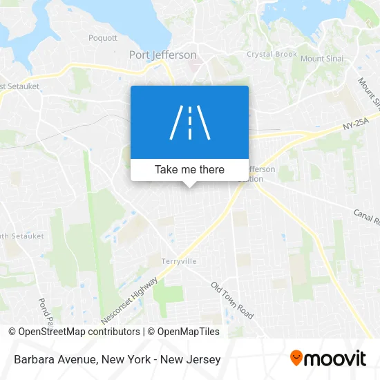 Barbara Avenue map
