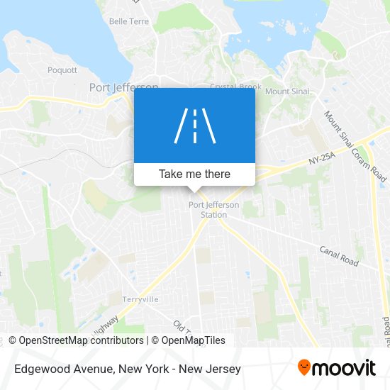 Mapa de Edgewood Avenue