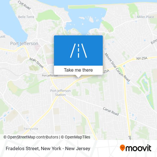 Fradelos Street map