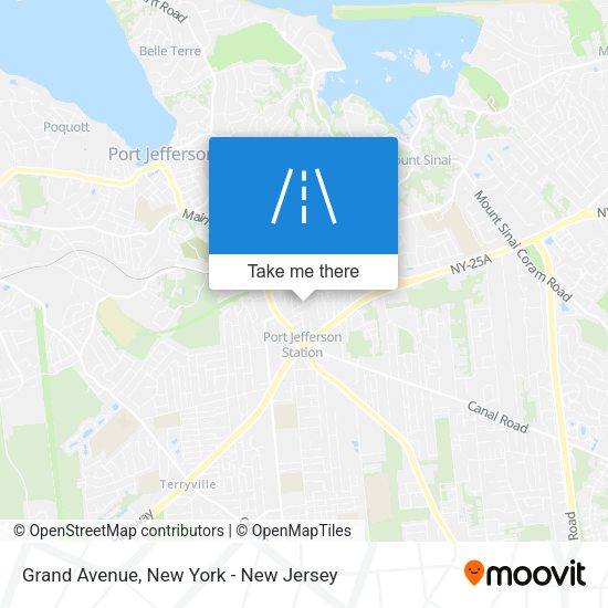 Mapa de Grand Avenue