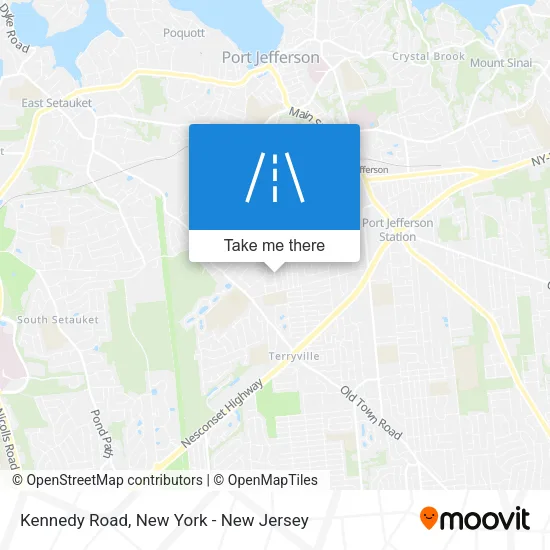 Mapa de Kennedy Road