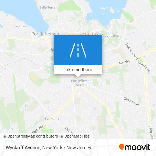 Wyckoff Avenue map