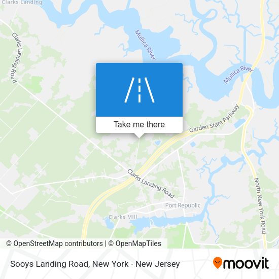 Mapa de Sooys Landing Road