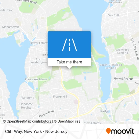 Cliff Way map