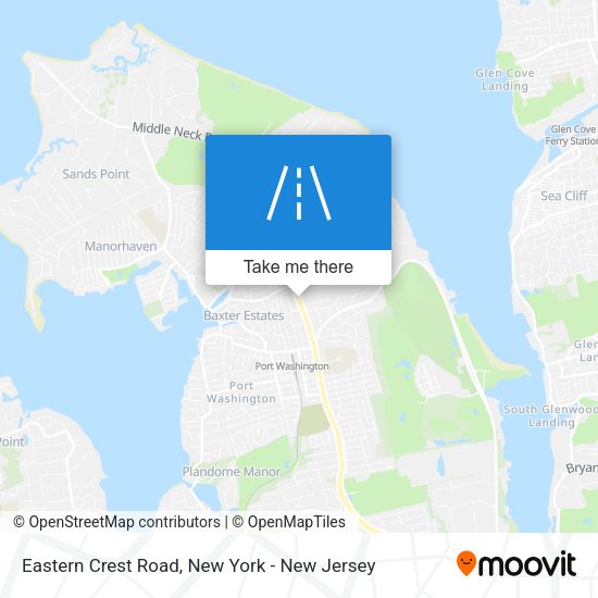 Mapa de Eastern Crest Road