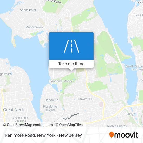 Mapa de Fenimore Road