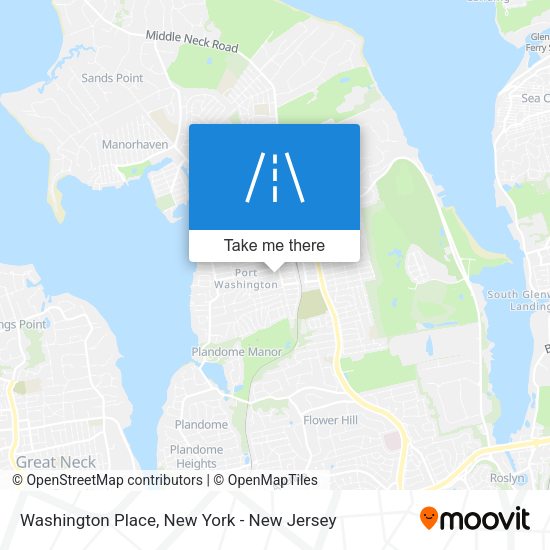 Mapa de Washington Place