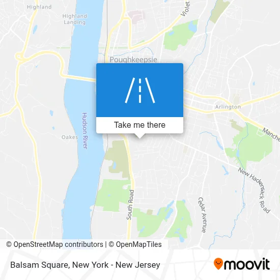 Balsam Square map
