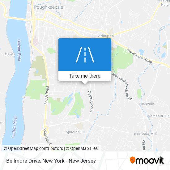 Mapa de Bellmore Drive