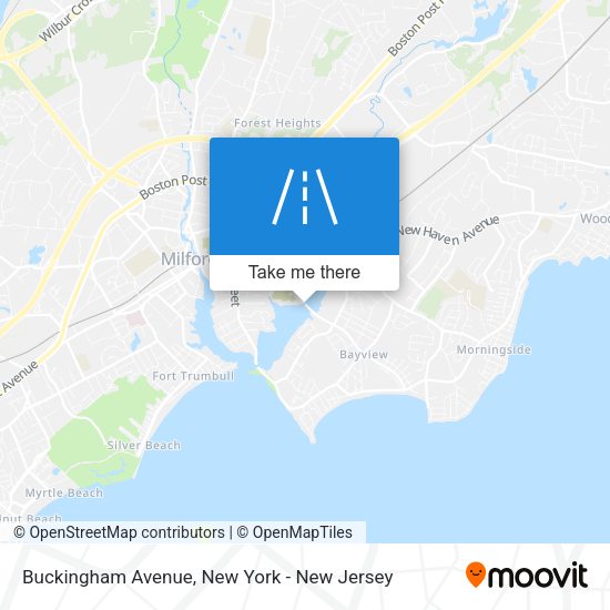 Mapa de Buckingham Avenue