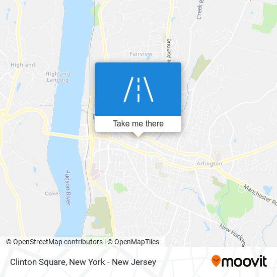 Mapa de Clinton Square