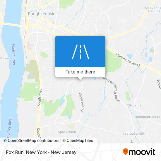 Fox Run map